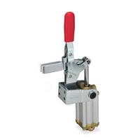 GN 862.1 Pneumatic Toggle Clamp with Additional Manual Operation with Magnetic Piston